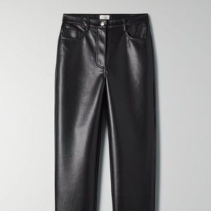 ARITZIA Melina Pant Black Size 10 Regular Length